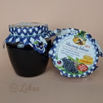 Bodzalekvár mézzel, 500g