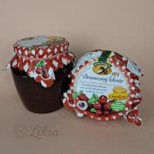 Tőzegáfonya lekvár mézzel 500g Tőzegáfonya lekvár mézzel 500g