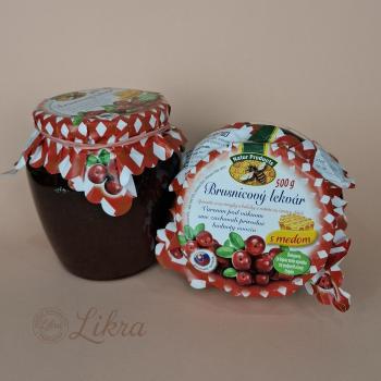 Tőzegáfonya lekvár mézzel 500g