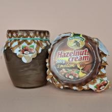 Csokoládékrém mézzel,mogyoró, 500g